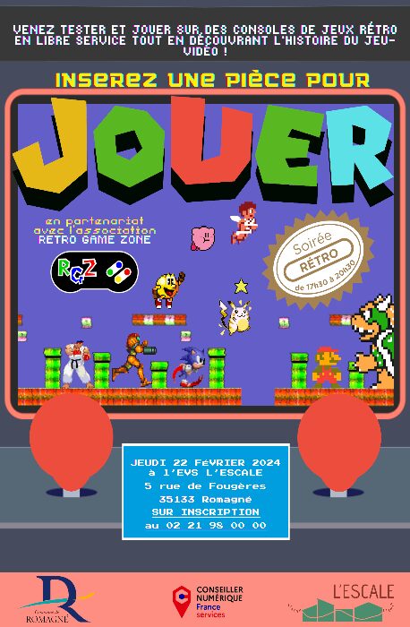 Insérer une pièce pour jouer
