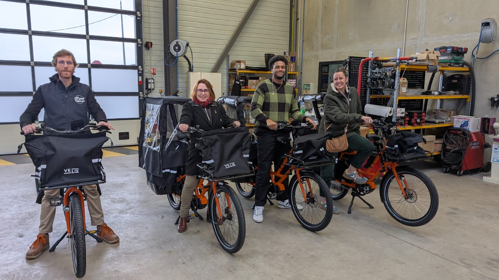 photo encadré vélos