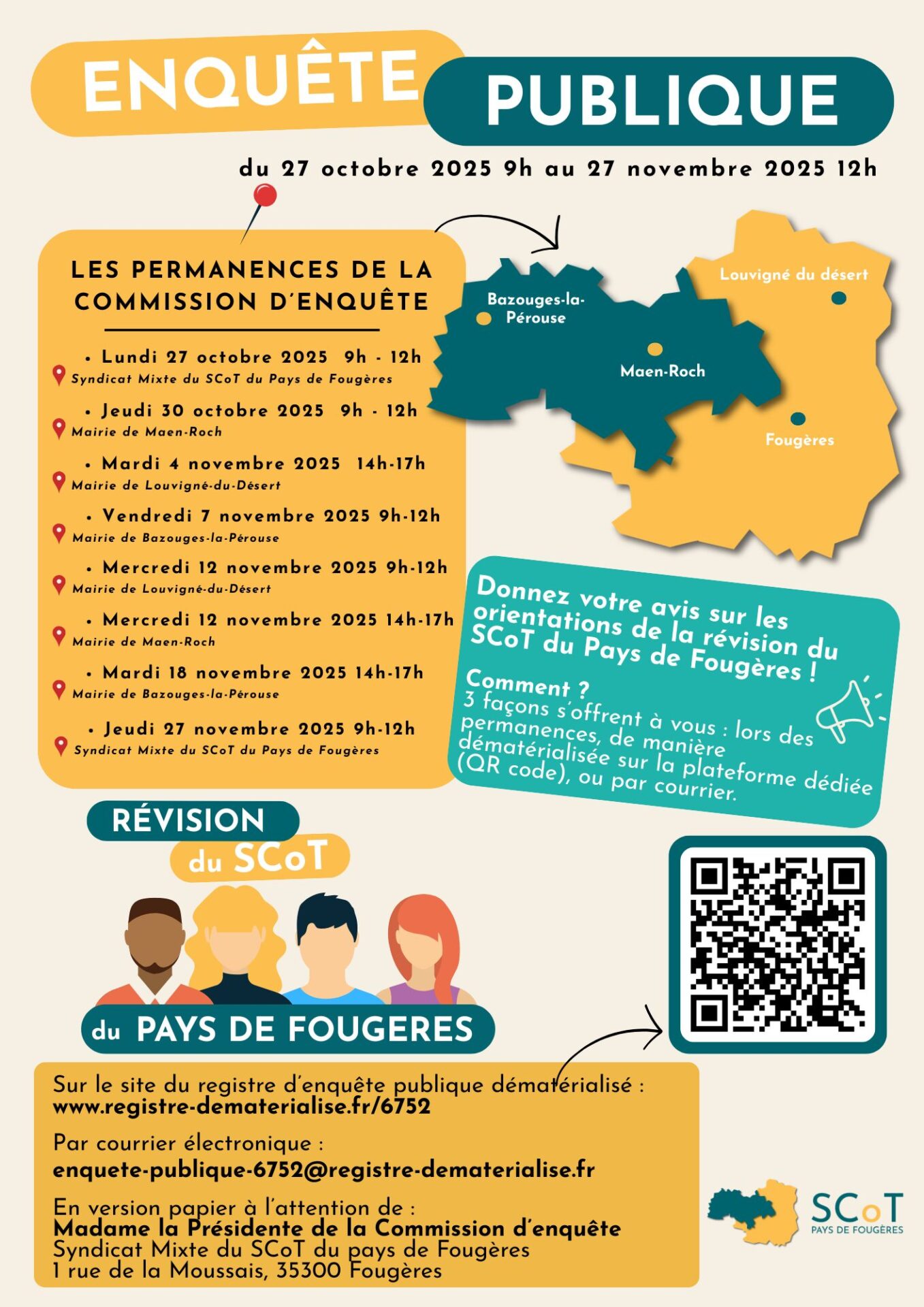 flyer enquête publique