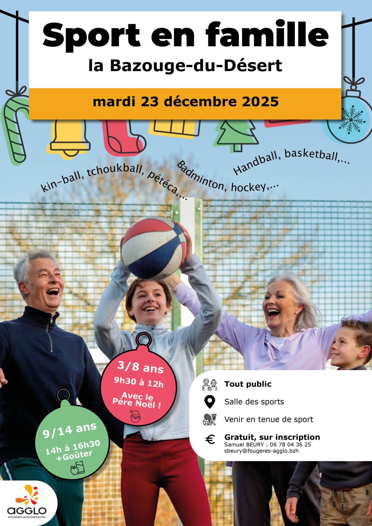sport en famille bazouge