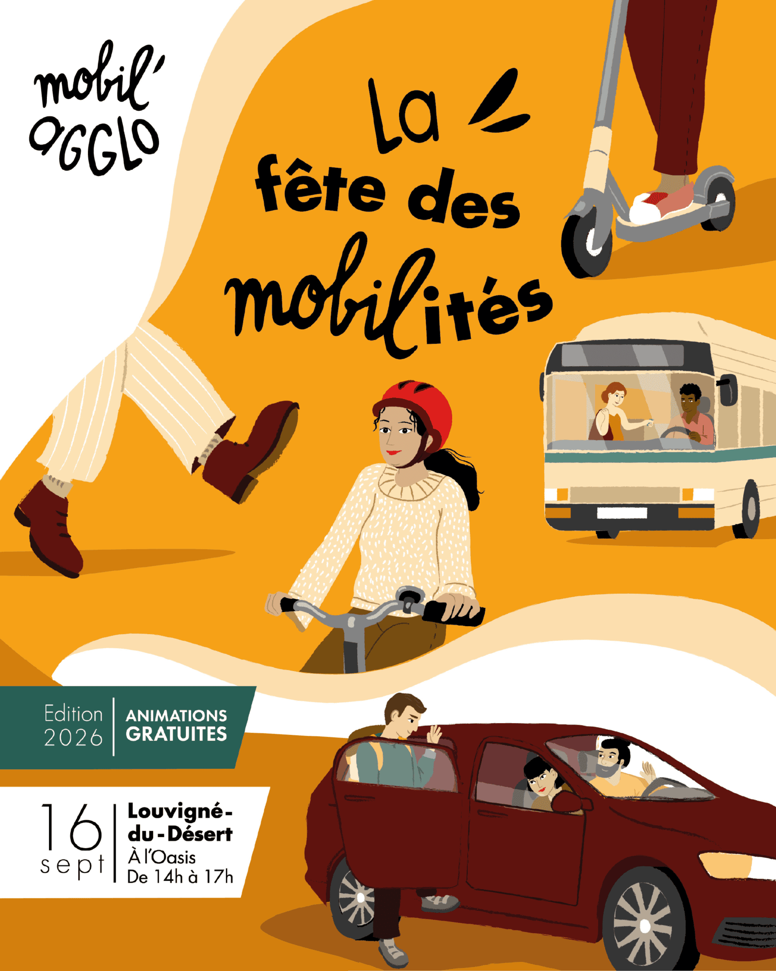 Mobil'Agglo - La Fête des mobilités à Louvigné-du-Désert
